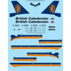 26Decals 100-13 1/100 British Caledonian McDonnell Douglas DC-10-30 laser decal
