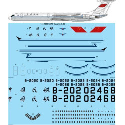 26Decals 144-1005 1/144 CAAC Ilyushin IL-62 laser decal