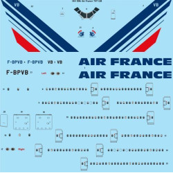 26Decals 144-1186 1/144 Air France 747-128 Laser decal