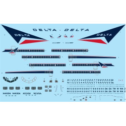 26Decals 144-1202 1/144 Delta Boeing 727-232/Adv Laser decal