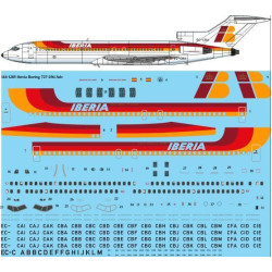 26Decals 144-1285 1/144 Iberia Boeing 727-256/Adv laser decal - for CRM kit