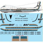 26Decals 144-1317 1/144 BAF British Air Ferries ATL-98 Carvair laser decal - for Roden kit