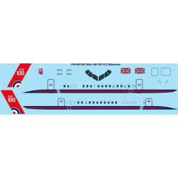 26Decals 144-405 1/144 RAF BAe 146-100 CC2 Statesman laser decal