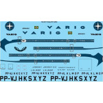 26Decals 144-461 1/144 Varig Brasil 707-320C laser decal