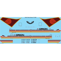 26Decals 144-61 1/144 Orion Airways Boeing 737-200 laser decal