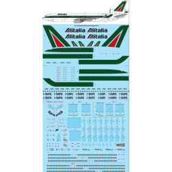 26Decals 144-745 1/144 Alitallia McDonnell Douglas MD-11 laser decal with screen print details