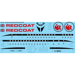 26Decals 144-755 1/144 Redcoat Cargo Britannia 253F Laser decal