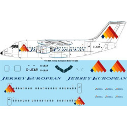 26Decals 144-831 1/144 Jersey European Airways BAe 146-200 laser decal