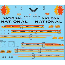 26Decals 144-914 1/144 National 747-135 laser decal
