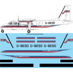 26Decals 48-18 1/48 Jersey European Airways BN Islander - for Valom kit