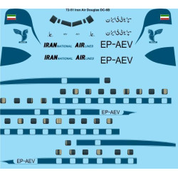 26Decals 72-51 1/72 Air Douglas DC-6B Laser decal 1/72