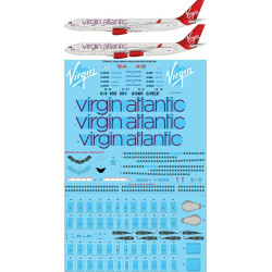26Decals STS44161 1/144 Virgin Atlantic Airbus A330-300/A340-300 Screen printed decal