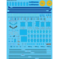 26Decals STS44250 1/144 Lufthansa DC-10-30 screen printed decal