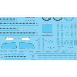 26Decals WIN737E 1/144 E Boeing 737-700 detail sheet - Screen printed