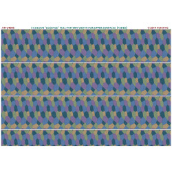 Aviattic ATT24006 1/24 5 colour lozenge full pattern for upper surfaces Faded