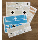 Aviattic ATT24011 1/24 (Meng) Fokker DR.I unbleached linen decal