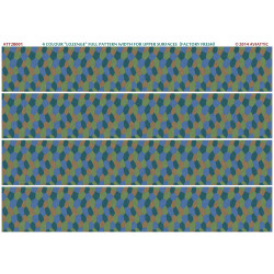 Aviattic ATT28001 1/28 4 colour lozenge full pattern upper surfaces (fresh)