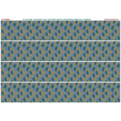 Aviattic ATT28002 1/28 4 colour lozenge full pattern upper surfaces (faded)
