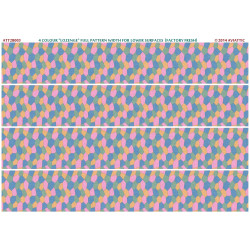 Aviattic ATT28003 1/28 4 colour lozenge full pattern lower surfaces (fresh)