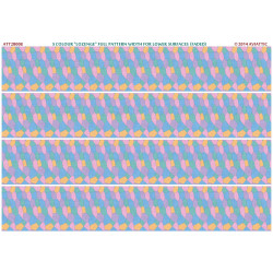 Aviattic ATT28008 1/28 5 colour lozenge full pattern lower surfaces (faded)