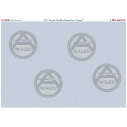 Aviattic ATT32046 1/32 (Clear Decal Paper) WW1 German Pale Blue Doped Linen Roland
