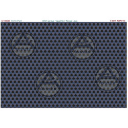 Aviattic ATT32051 1/32 (Clear Decal Paper) WW1 German Naval Hex Printed Linen