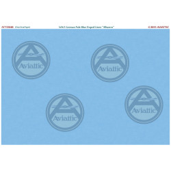 Aviattic ATT32055 1/32 (White Decal Paper) WW1 German Pale Blue Doped Linen Albatros