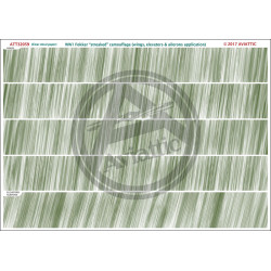 Aviattic ATT32059 1/32 (Clear decal paper) WW1 Fokker Streaked camouflage (wing application)