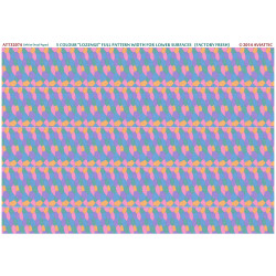 Aviattic ATT32074 1/32 (white decal paper) 5 colour lozenge full pattern width for lower surfaces (factory fresh)