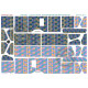 Aviattic ATT32134 1/32 5 Colour Lozenge with linen rib tapes