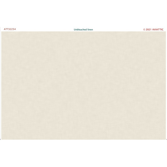 Aviattic ATT32254 1/32 (Clear decal paper) Unbleached linen