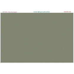Aviattic ATT32255 1/32 (Clear decal paper) German medium green paint on linen