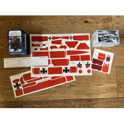 Aviattic ATT32340 1/32 (Roden kit) Fokker DR.I hand painted camouflage the Baron plus 3d printed resin set ATTRES 044