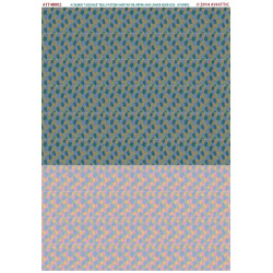 Aviattic ATT48002 1/48 4 colour lozenge full pattern width for upper and lower surfaces (faded)