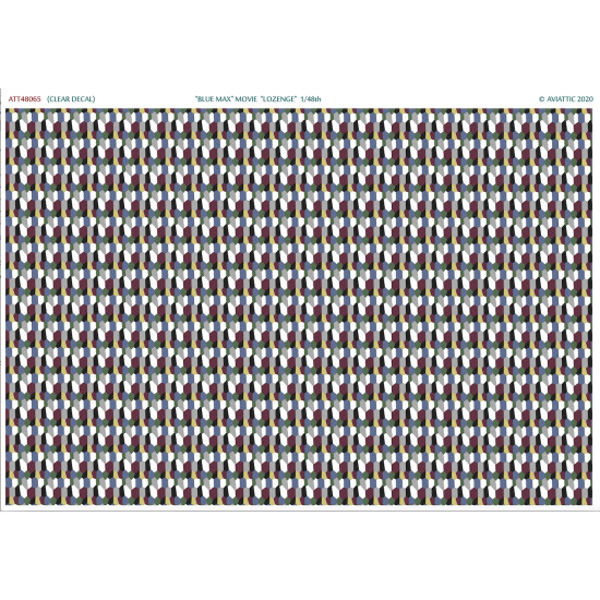 Aviattic ATT48065 1/48 Blue Max movie Lozenge decal