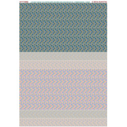 Aviattic ATT72002 1/72 4 colour lozenge full pattern width for upper and lower surfaces inc. interior reversed (faded)