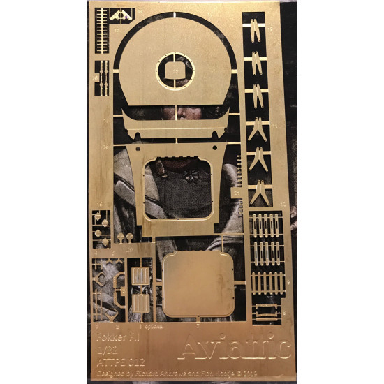 Aviattic ATTPE012 1/32 Fokker F.I (Roden kit)