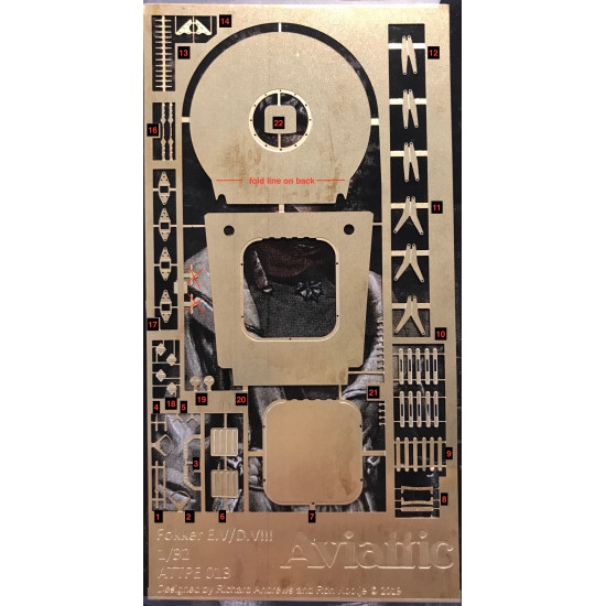 Aviattic ATTPE013 1/32 Fokker EV/DVIII (Avis/MikroMir kit)