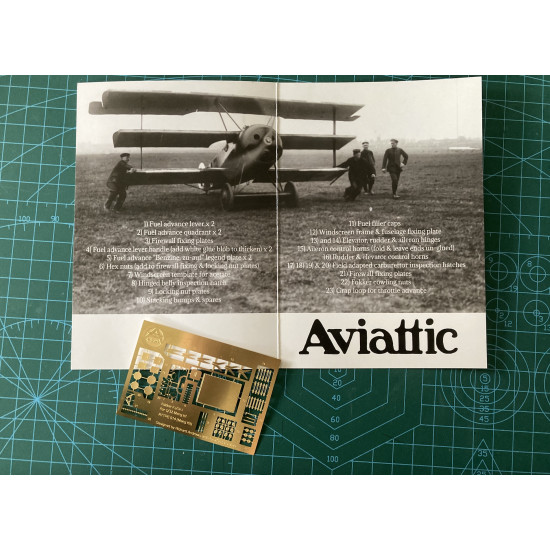 Aviattic ATTPE014 1/32 Fokker F.I/Dr.I/D.VI (Meng kit) Aviattic ATTPE014 1/32 Fokker F.I/Dr.I/D.VI (Meng kit)