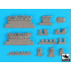 Black Dog 72100 1/72 British Warrior accessories set for Trumpeter