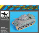 Black Dog 72101 1/72 M4A3 105MM HVSS accessories set for Dragon