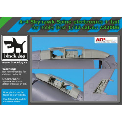 Black Dog A32006 1/32 A -4 Skyhawk spine electronic+tail for Hobby Boss