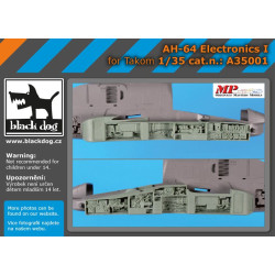 Black Dog A35001 1/35 AH-64 electronics I for Takom