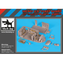 Black Dog A48010 1/48 HH-60J U.S Coast Guard for Italeri