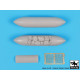 Black Dog A48011 1/48 Viking cargo POD accessories set for Italeri