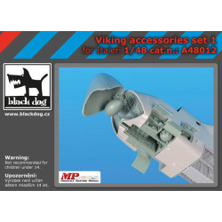 Black Dog A48012 1/48 Viking accessories set #1 for Italeri