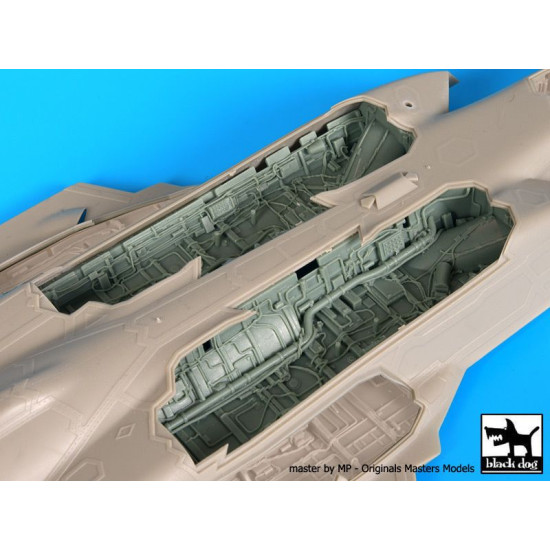 Black Dog A48017 1/48 F 35 A Lighting II bomb bays for Kity Hawk Black Dog A48017 1/48 F 35 A Lighting II bomb bays for Kity Hawk