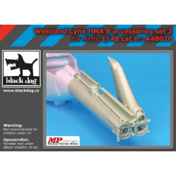 Black Dog A48020 1/48 Westland Lynx HMA8 accessories set #2 for Airfix