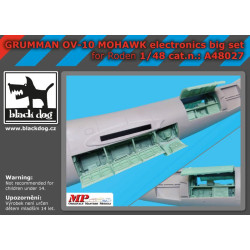 Black Dog A48027 1/48 Grumman OV 1D Mohawk electronic big set for Foden