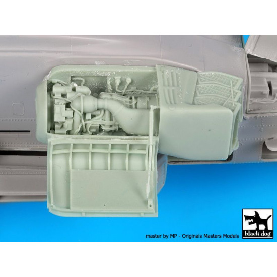 Black Dog A48042 1/48 AH-64 D engine for Italeri